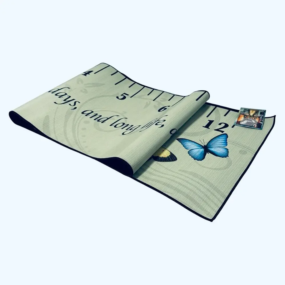 Christian Home Decor Table Runner He is the Ruler Butterfly Made USA 13x72